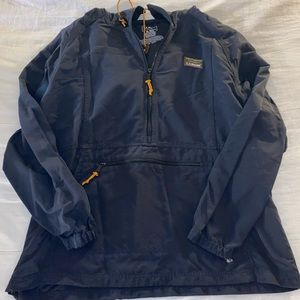 Black LL Bean Anorak